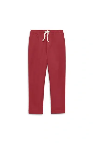 Primary Stretch Chino Drawstring Pant In Brick