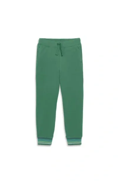 Primary Stripe Trim Jogger In Chive