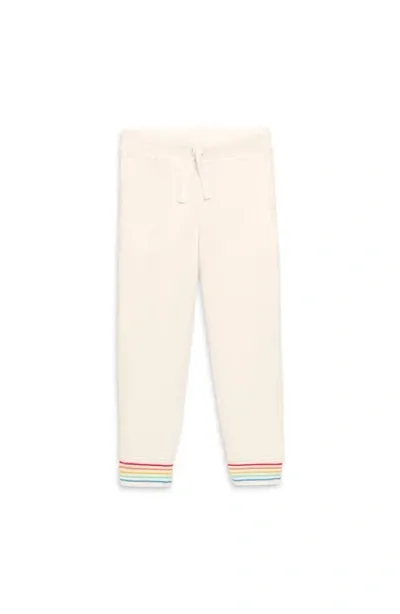 Primary Stripe Trim Jogger In Oat