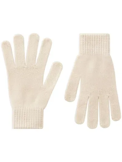 Pringle Of Scotland Cashmere Gloves In Neutrals