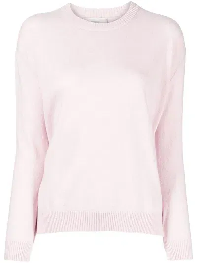 Pringle Of Scotland Crew-neck Cashmere Jumper In Rosa