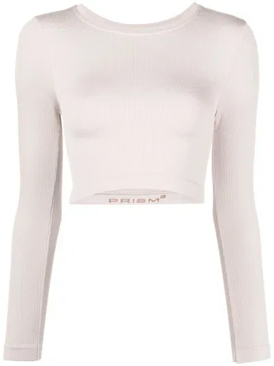 Prism Evoke Cropped Top In Grau