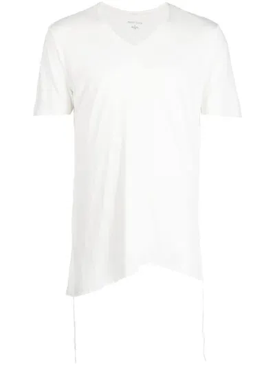 Private Stock The Vendome Distressed-effect T-shirt In White