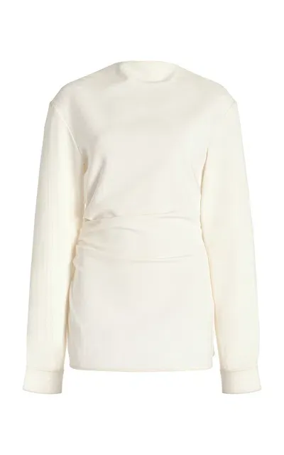 Proenza Schouler Alexis Crepe Top In White