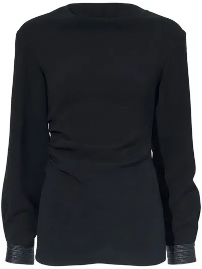 Proenza Schouler Alexis Top In 001 Black