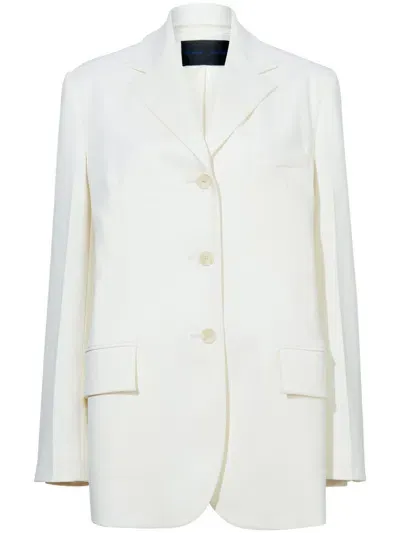 Proenza Schouler Archer Blazer In Wax