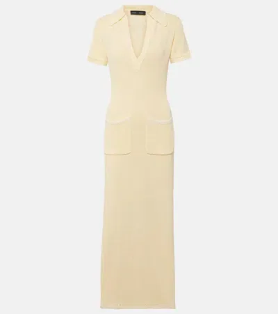 Proenza Schouler Auden Maxi Dress In Yellow