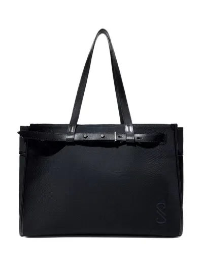 Proenza Schouler Belted Tote Bag In Black