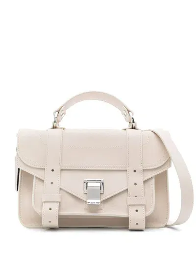 Proenza Schouler Mini Ps1 Tote Bag In Neutrals