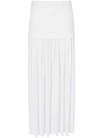 Proenza Schouler Paige Skirt In White