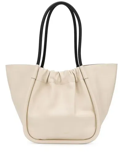 Proenza Schouler Ruched L Tote In White