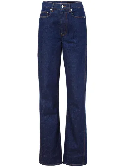 Proenza Schouler Ryman Straight Jeans In Blue