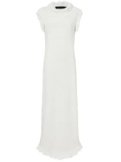 Proenza Schouler Toni Maxi Dress In White