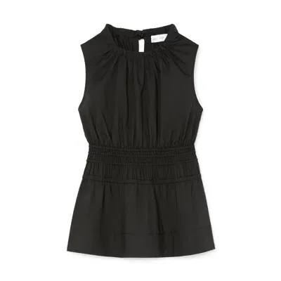 Proenza Schouler White Label Birdie Top In Black