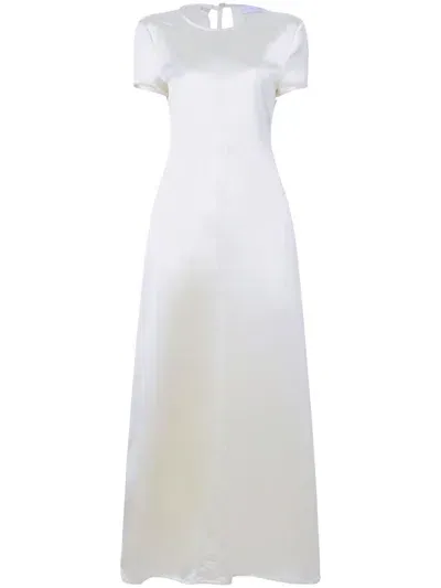 Proenza Schouler White Label Delphine Maxi Dress In White