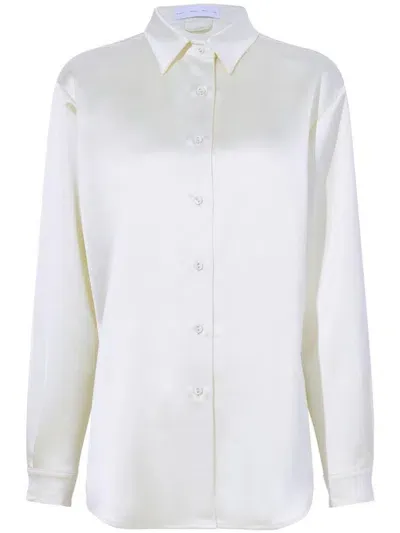 Proenza Schouler White Label Raven Shirt In White