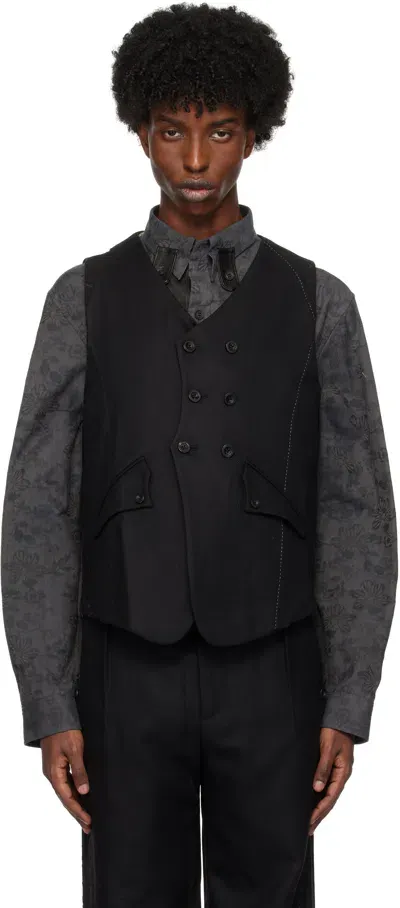 Professor.e Black E Waistcoat