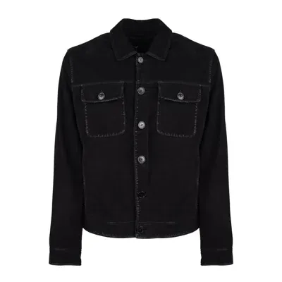 Proleather Goatskin Suede Jacket Black