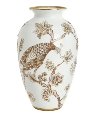 Prouna Pavo Vase In Gold