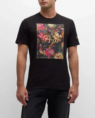 Prps Men's Gold Finch T-shirt In Black