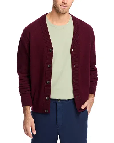 Ps By Paul Smith Paul Smith Knit Cardigan Sweater In Burgundy