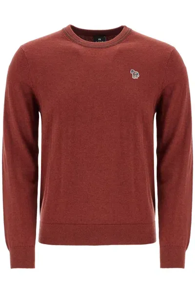 Ps By Paul Smith Ps Paul Smith Cotton And Wool Blend Pullover Sweater