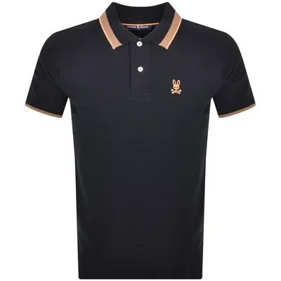 Psycho Bunny Queensbury Polo T Shirt Navy