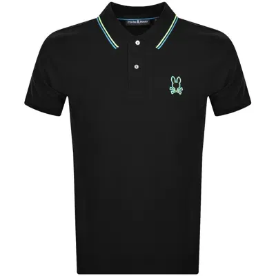 Psycho Bunny Saratoga Polo T Shirt Black