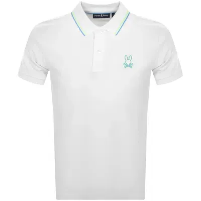 Psycho Bunny Saratoga Polo T Shirt White