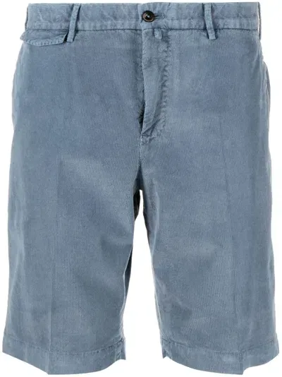 Pt Torino Above-knee Bermuda Shorts In Blue