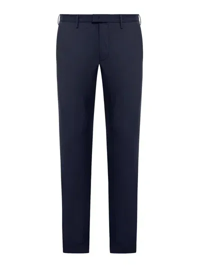 Pt Torino Casual Trousers In Dark Blue