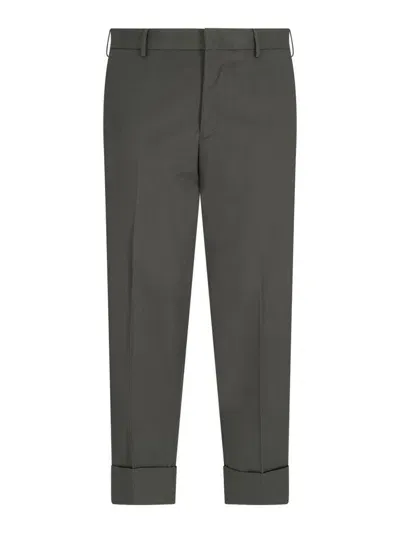 Pt Torino Chino Trousers In Green