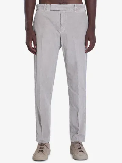 Pt Torino Edge Trousers In Grey