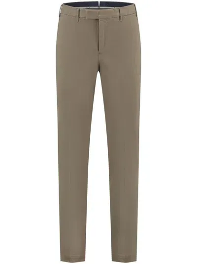 Pt Torino Flap Pocket Trousers In Grün