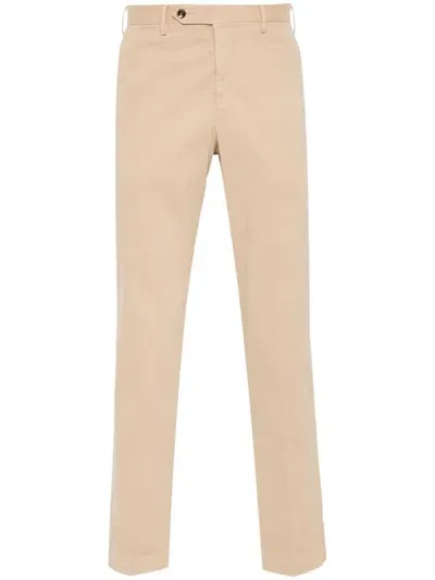 Pt Torino Master Chino Trousers In Neutrals