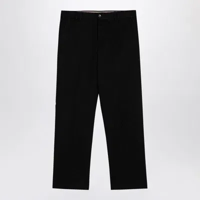 Pt Torino Michael Anthracite Trousers In Grey