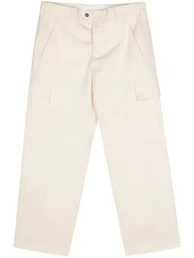 Pt Torino Hunter Straight-leg Trousers In Neutrals