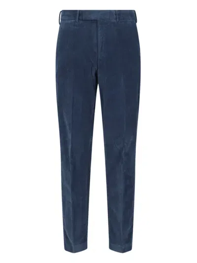 Pt Torino 'rebel' Straight Pants In Blue