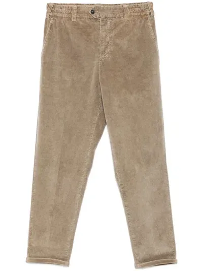 Pt Torino Rebel Trousers In Brown