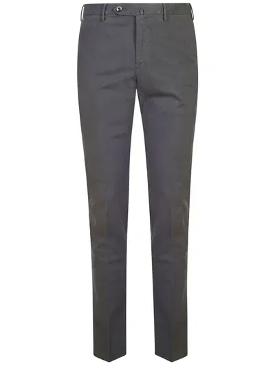 Pt Torino Slim-cut Chinos In Grey