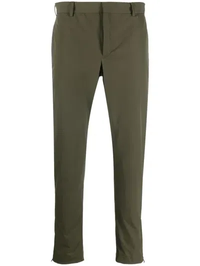 Pt Torino Straight-leg Tailored Trousers In Khaki