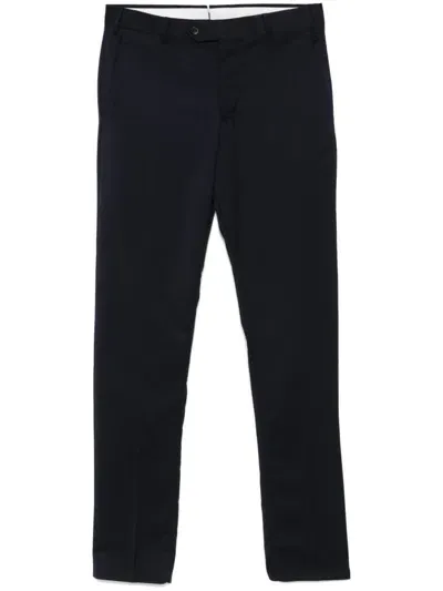 Pt Torino Tailored Trousers In Blue