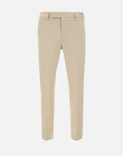 Pt Torino Trousers In Beige