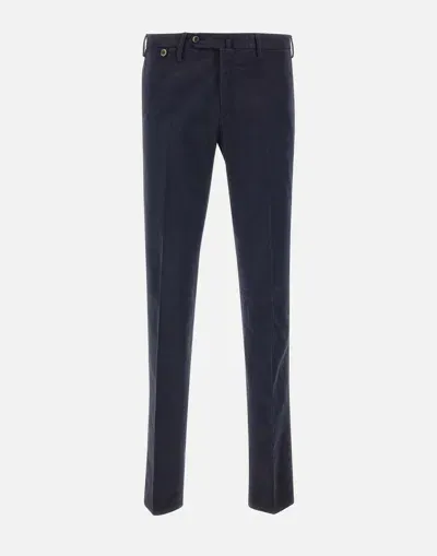 Pt Torino Trousers In Blue