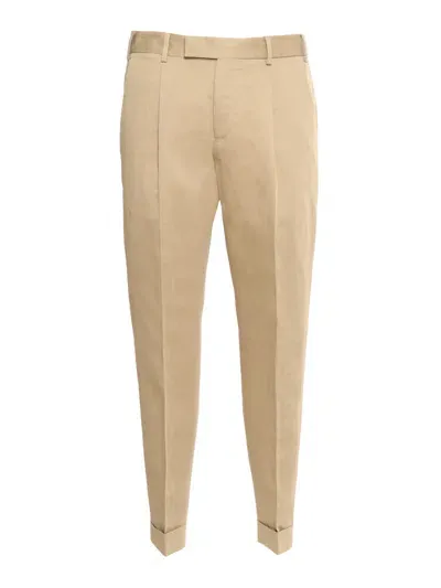 Pt01 Rebel Beige Trousers