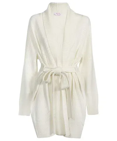 Pucci Cashmere Cardigan In White