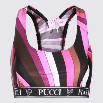 Pucci Pink Top In Purple