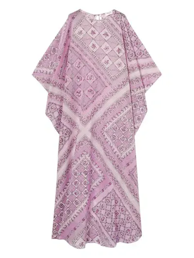 Pucci Festa-print Kaftan In Pattern