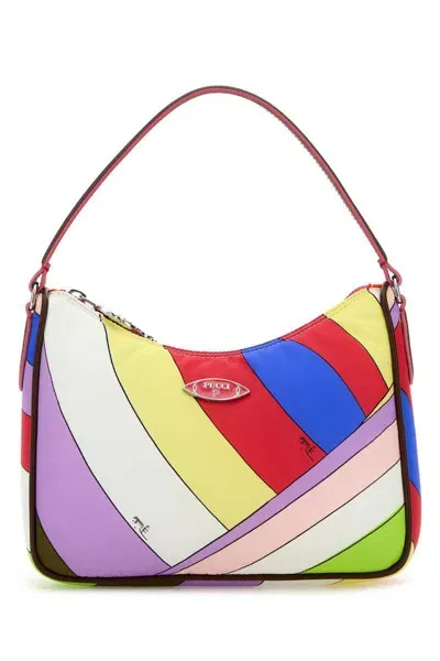 Pucci Handbags. In Printed