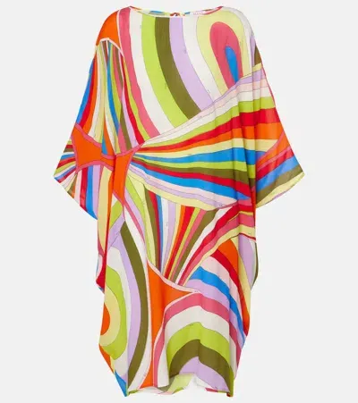 Pucci Iride Kaftan In Multi